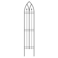 Yardlink Gothic Tracery Trellis, 503196, Black, 76 IN