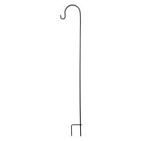 Garden Craft Shepherd Hook RB Single, 654812, Black, 48 IN