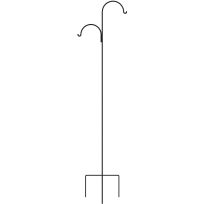 Garden Craft Shepherd Hook RB OffSet, 658436, Black, 84 IN