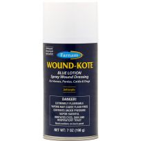 Farnam Wound Kote, Blue Lotion Spray Wound Dressing, 100550894, 7 OZ