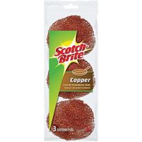 Scotch-Brite™ Copper Coated Scrubber Pad, 3-Pack, 7895261