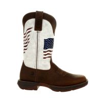 Durango Women's Lady Rebel™ Distressed Flag Embroidery 11 IN Western Boot
