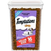 Temptations™ Cat Treats, Creamy Diary, 474-343-15, 16 OZ Tub