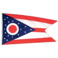 Annin® Ohio State Flag, 144260L, 3 FT x 5 FT