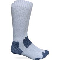 Carolina Ultimate Men's Ultra-Dri Steel Toe Work Sock, 2-Pack