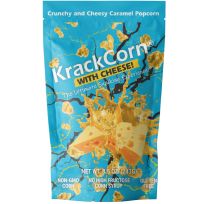 KrackCorn Caramel Flavored Popcorn with Cheese, 89591, 8.5 OZ