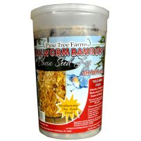 Pine Tree Farms Mealworm Banaqauet Classic Seed Log, 2996587, 28 OZ