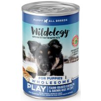 Wildology® PLAY Chicken & Rice Puppy, WD023-WET, 12.8 OZ Can