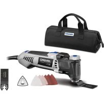 Dremel Multi-Max, 3.5 Amp Oscillating Tool Kit with 8 Accessories, MM35-02