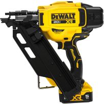 DEWALT 20V MAX XR Brushless Cordless 30° Paper Tape Framing Nailer Kit, DCN930P1