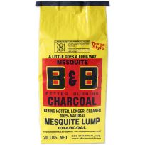 B&B™ Mesquite Lump Charcoal, B00054-35