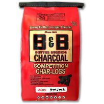 B&B™ Competition Char-Log Briquets, B00203, 15 LB