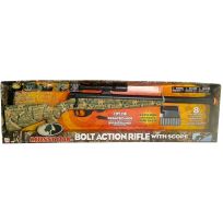 Mossy Oak Bolt Action Rifle with Scope, 12096