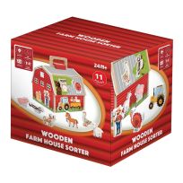 Hurricane Toys Red Barn Sorter, 6331