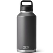 YETI® Rambler® Water Bottle, 21071503852, Black, 64 OZ