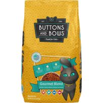BUTTONS AND BOWS® Gourmet Blennd Cat Food, 10226, 18 LB Bag