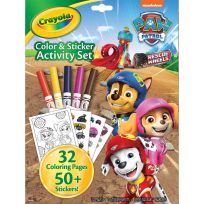 Crayola® Color & Sticker Activity Set, Paw Patrol, 04-2741