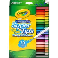 Crayola® Washable Super Tips Markers, 20-Count, 58-8106