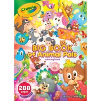Crayola® 288 Page Coloring Book, Big Book of Animal Pals, 04-2731