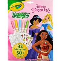 Crayola® Color & Sticker Activity Set, Princess, 04-2745