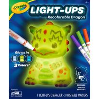 Crayola® Light Ups Recolorable Dragon, 74-7635