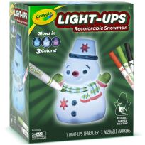 Crayola® Light Ups Recolorable Snowman, 74-7627