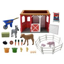 PARADISE HORSES® Country Barn Playset, PH9244