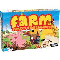 OUTSET® Farm Snakes and Ladders Game, 19237