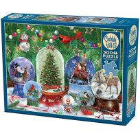 Cobble Hill Snow Globes, 500 Piece Puzzle, 45077