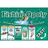 Late For The Sky Fishin-Opoly Board Game, L-5079