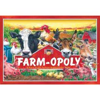 Late For The Sky Farm-Opoly Board Game, L-5098