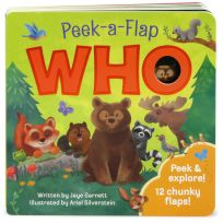 Cottage Door Press Board Book, Peek-a-Flap WHO, 1001180