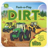 Cottage Door Press Board Book, Peek-a-Flap DIRT, 1005230