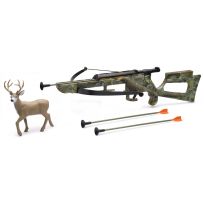 New Ray Wildlife Hunter Camo Toy Crossbow & Deer Figure, SS-76536