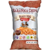 SARATOGA CHIPS™ Honey BBQ Patato Chips, 50110, 8 OZ