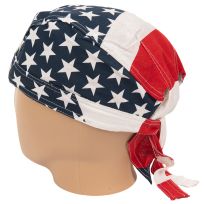 The Bandanna Company American Hav-A-Danna®, HALSOL-100520, Red / White / Blue, One Size Fits Most