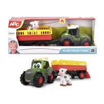 Simba Dickie ABC Fendi/Massey Ferguson Animal Trailer, Assorted, 204115011100