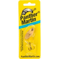 Panther Martin Speckled Spinner, 6PMGRSK, Gold / Red, 1/4 OZ