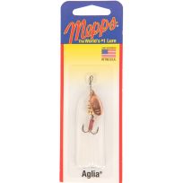 Mepps Aglia In-Line Spinner with Plain Treble, B0 C, Copper, 1/12 OZ