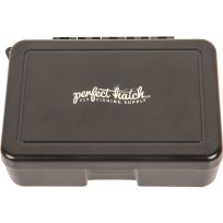 Perfect Hatch Flat Ripple Fly Box, PHSFBFRS, Black, Small