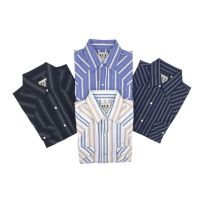 ELY CATTLEMAN Men's Classic Short Sleeve Western Stripe Shirt