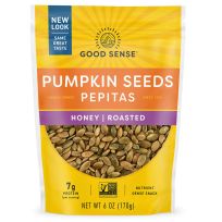 GOOD SENSE® Honey Roasted Pumpkin Seeds (Pepitas), 84789, 6 OZ