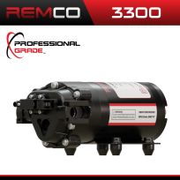Remco Sprayer Pump 2.2 GPM, 60 psi, Demand, 12v QA, 90-3313-1E1-82B-SB