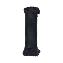 Koch Industries Paracord, Black, 5/32 IN x 100 FT, 5551836