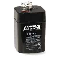 AMERICAN HUNTER® 6V 5AH F-Tab Non-Spill Sealed Battery, DE-30045