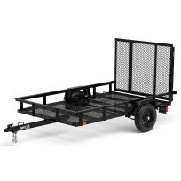 Carry-On Mesh Floor Trailer with Gate, 5X8G, 5 FT x 8 FT