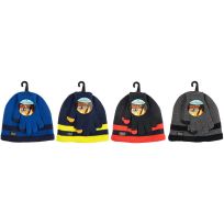 POLAR EXTREME Double Stripe Fleece lined Hat & Glove Set, PE-H-050-SET-B, Assorted Stripe