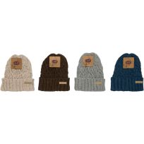 CLEAR CREEK Knit Diamond Cuffed Hat, CC-HATS-203, Assorted, One Size Fits Most
