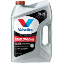 Valvoline™ Full Synthetic High Mileage Motor Oil, SAE 5W-20, 881171, 5 Quart