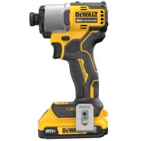 DEWALT 20V MAX XTREME Cordless Brushless 1/4 in Impact Driver Drill Kit (1) Lithium Ion Battery with Charge, DCF840D1